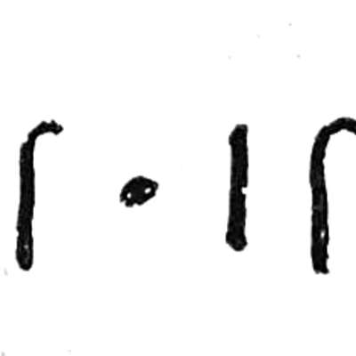 inscription of siglum TIJ 475