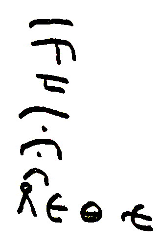 inscription of siglum TIJ 480.1