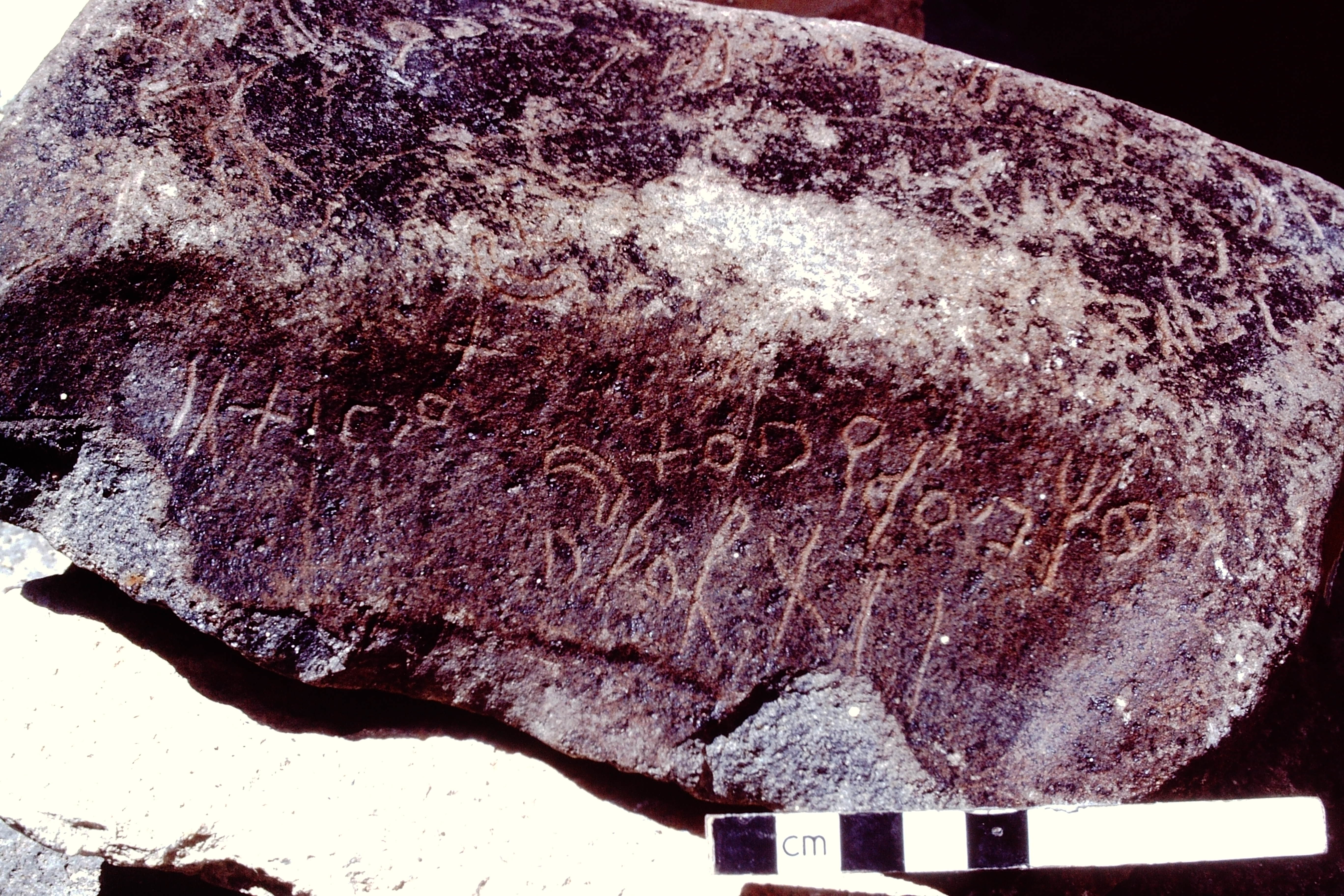 inscription of siglum TIJ 500