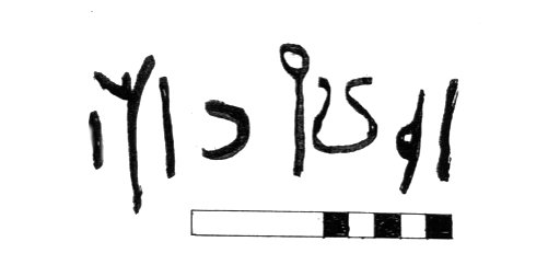 inscription of siglum TaLNS 22