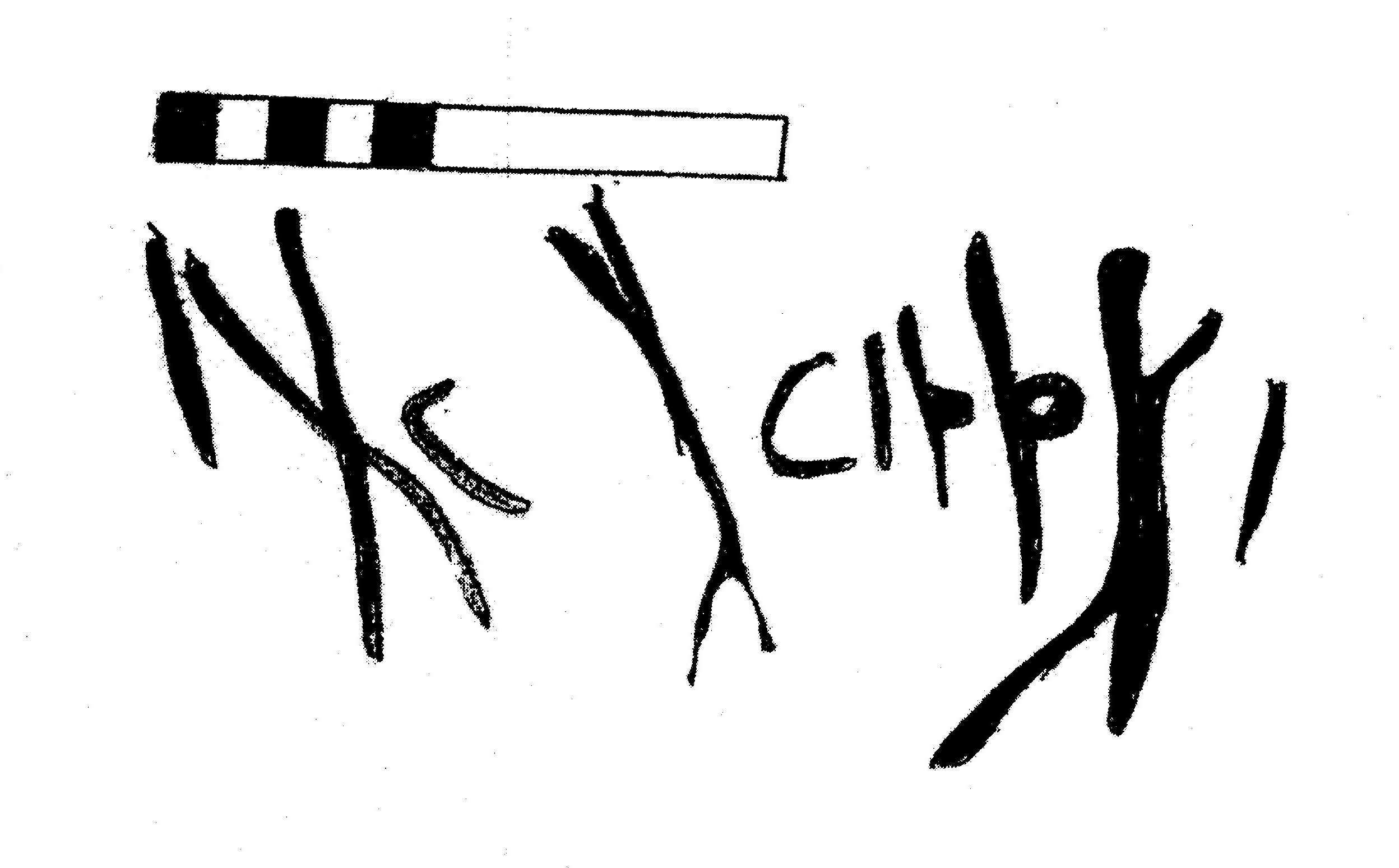 inscription of siglum TaLNS 58