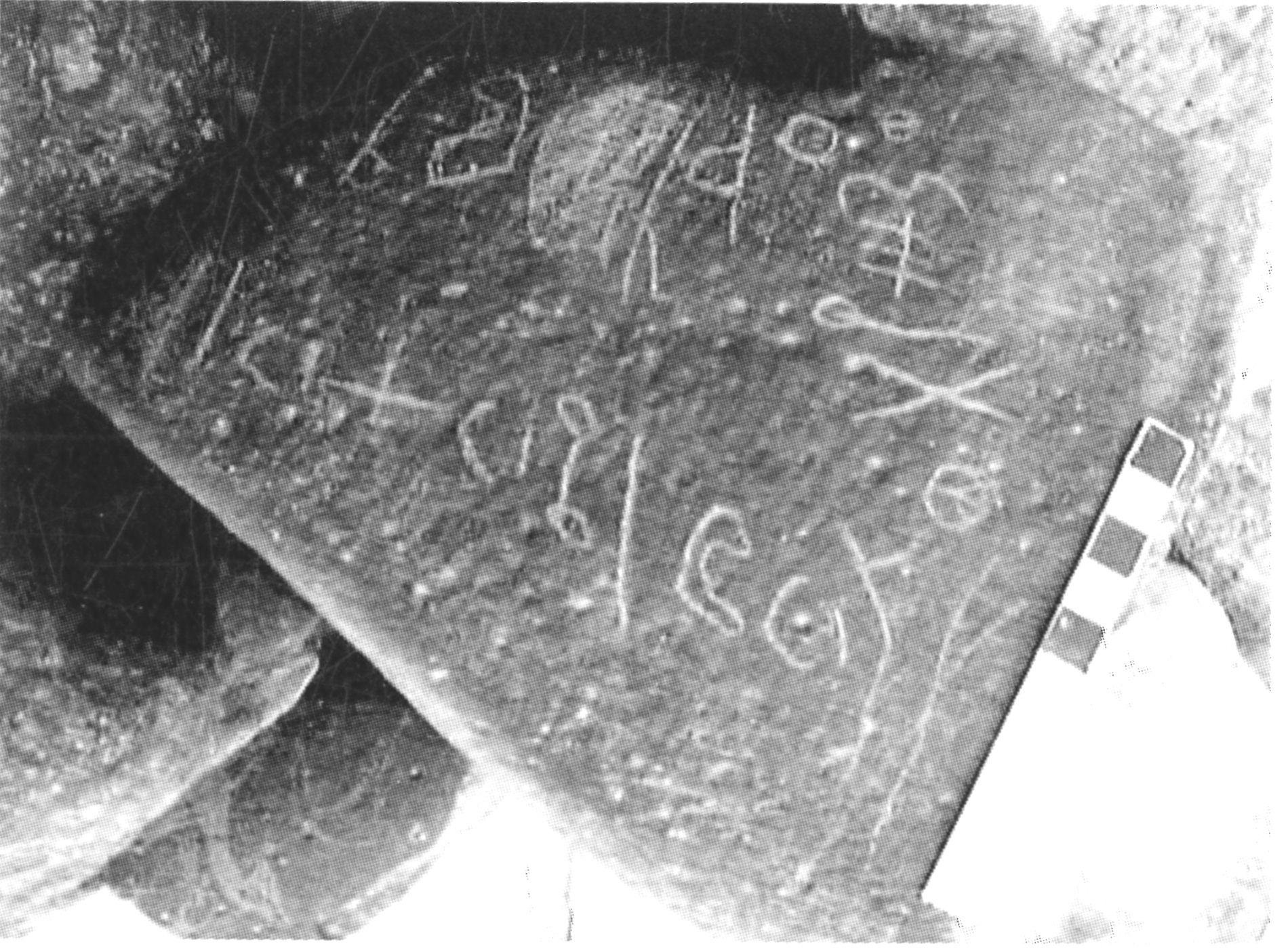 inscription of siglum TaNS 3