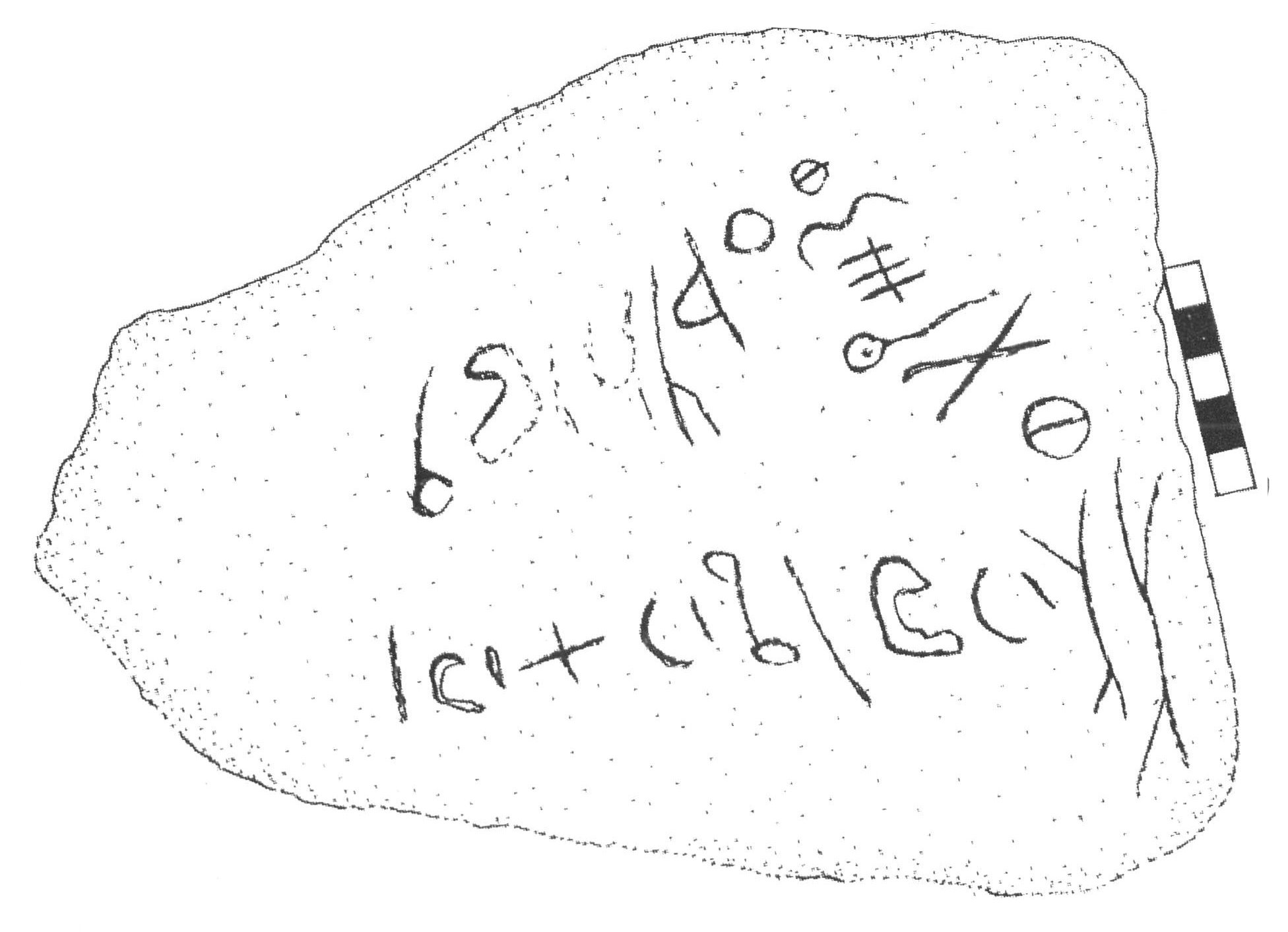 inscription of siglum TaNS 3