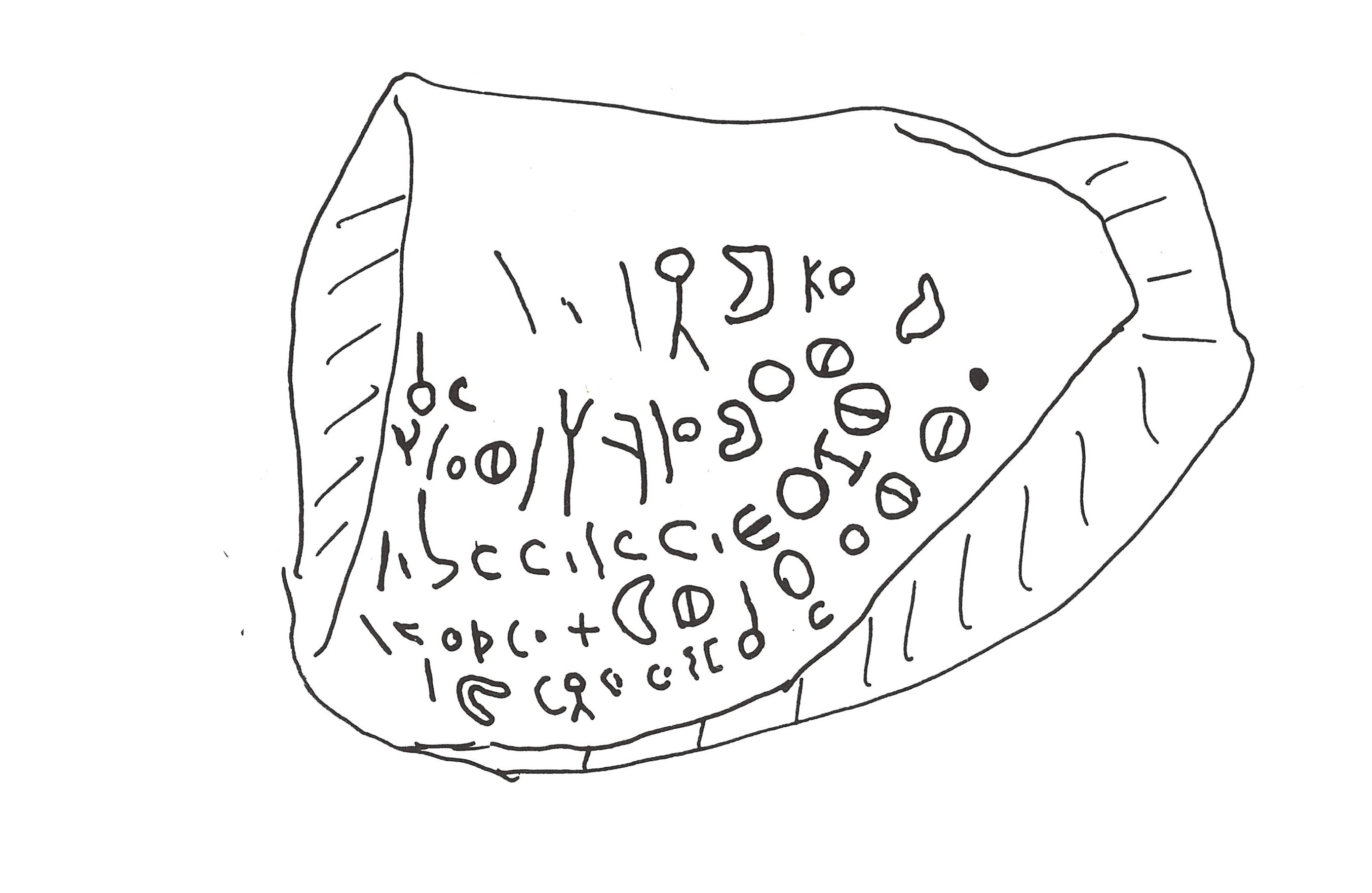 inscription of siglum ThNSM.I 10