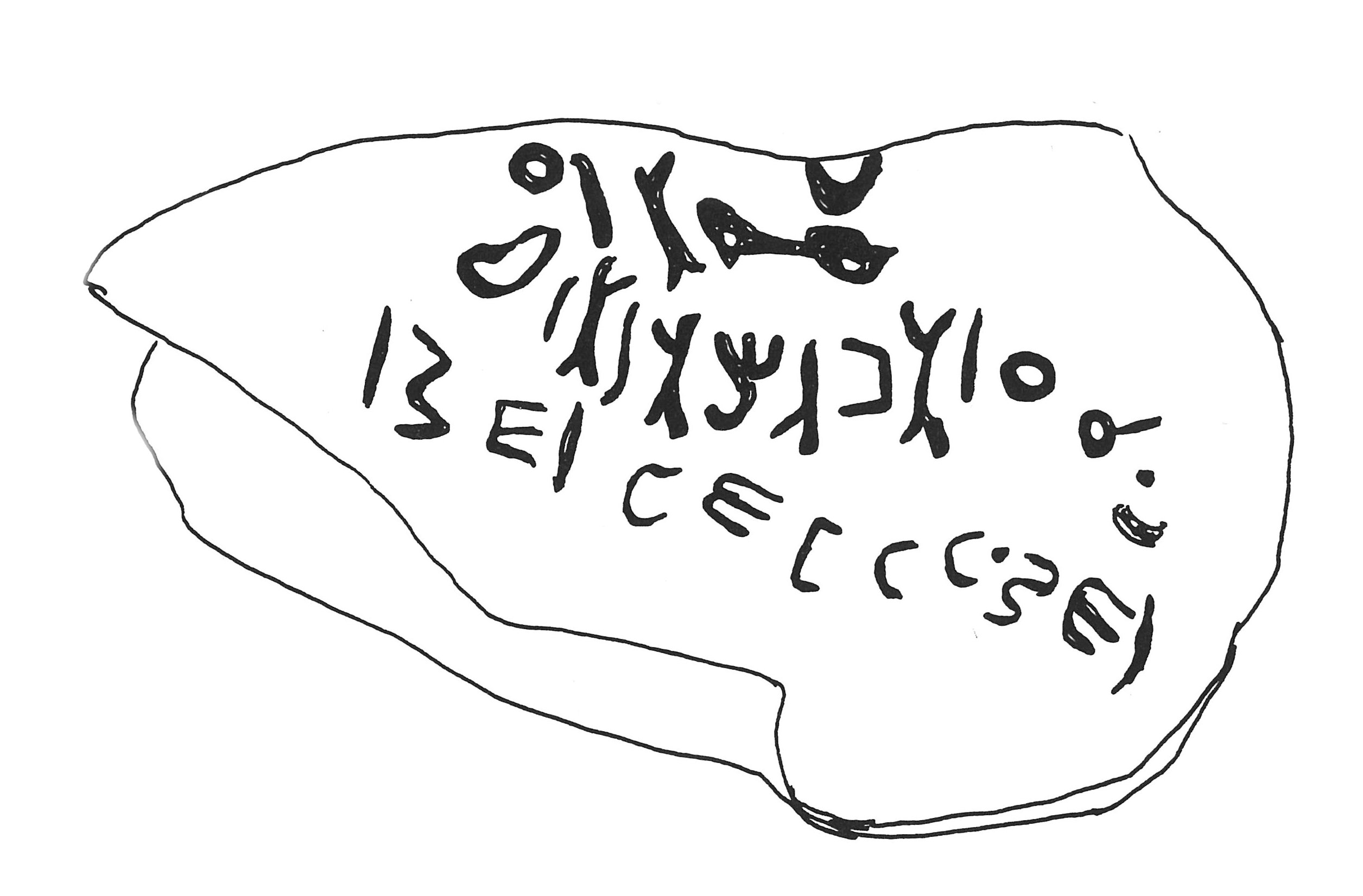 inscription of siglum ThSMG 1