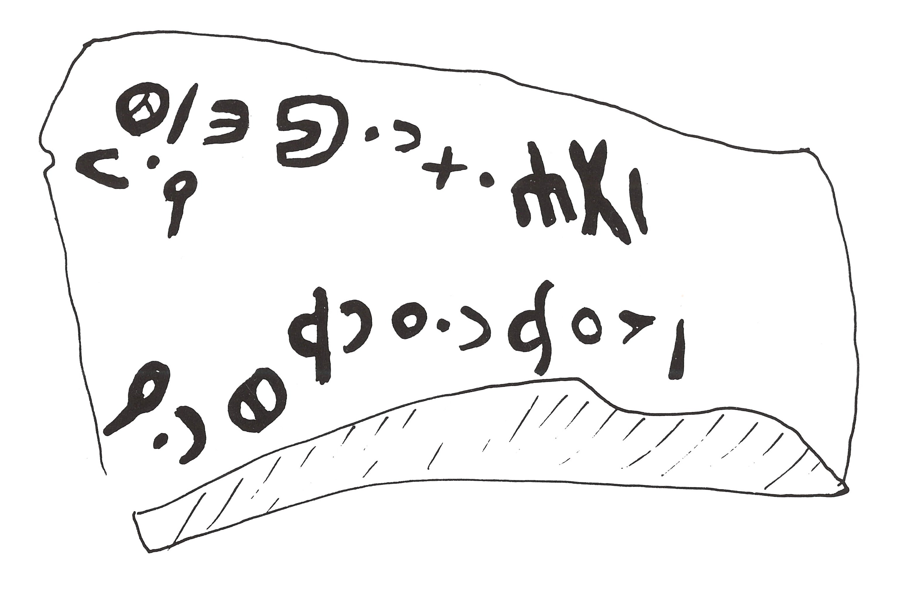 inscription of siglum ThSaf 10