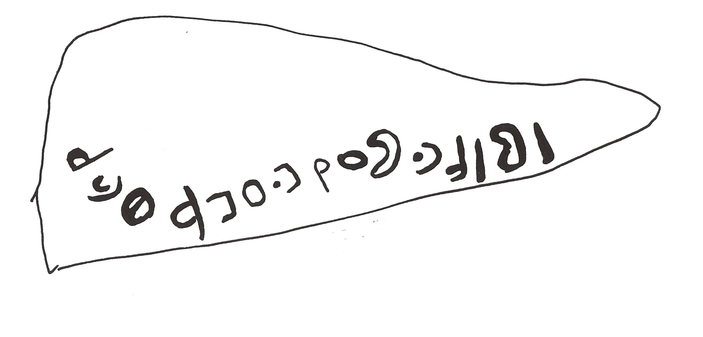 inscription of siglum ThSaf 12