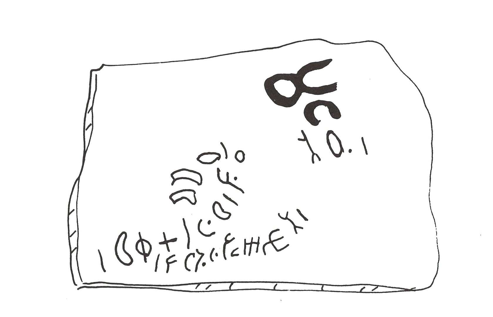 inscription of siglum ThSaf 26