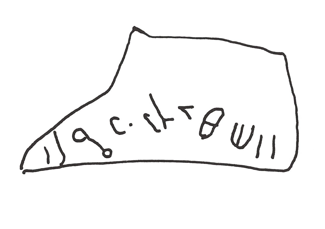 inscription of siglum ThSaf 34