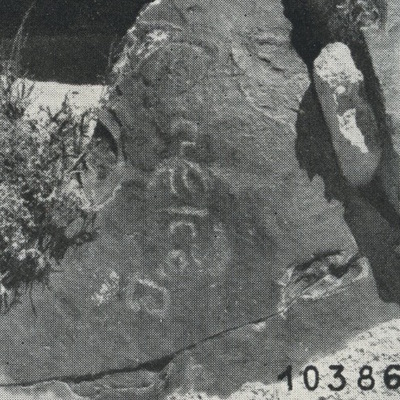 inscription of siglum WA 10386