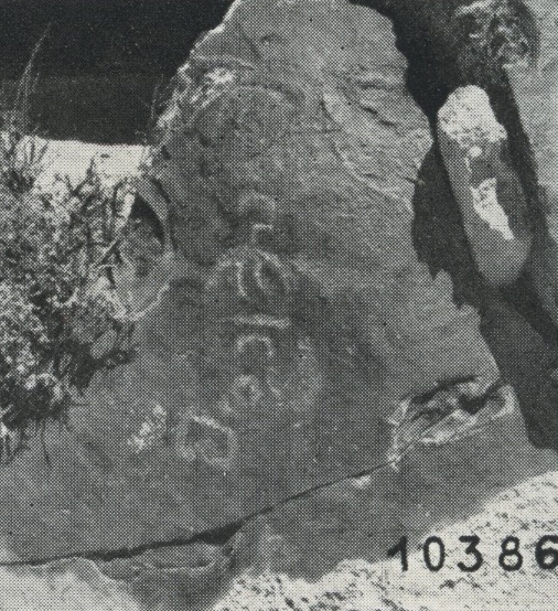 inscription of siglum WA 10386