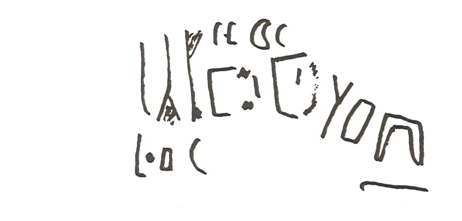 inscription of siglum WAMS 12