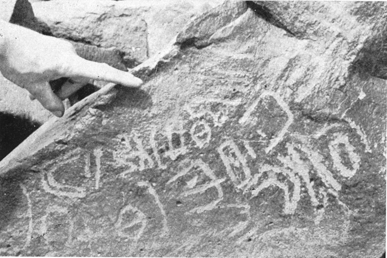 inscription of siglum WAMS 19.1