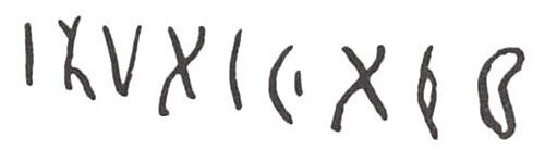 inscription of siglum WH 1020