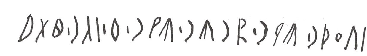 inscription of siglum WH 1033