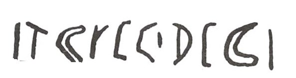 inscription of siglum WH 1036