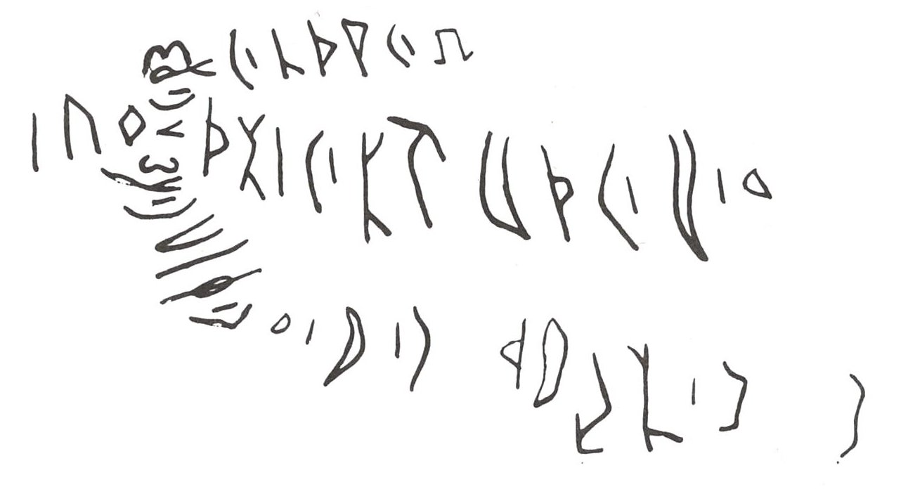 inscription of siglum WH 1039