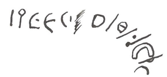 inscription of siglum WH 1066