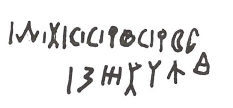 inscription of siglum WH 1118