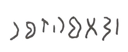 inscription of siglum WH 1185