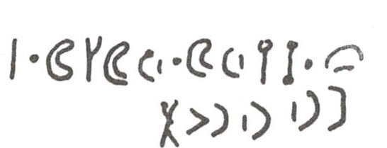inscription of siglum WH 1188