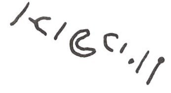 inscription of siglum WH 1252