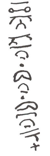 inscription of siglum WH 1260