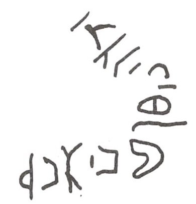 inscription of siglum WH 1324