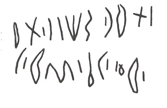 inscription of siglum WH 133