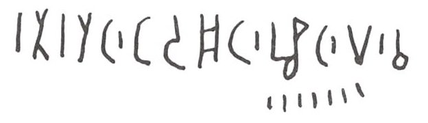 inscription of siglum WH 1350