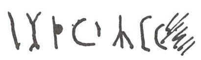 inscription of siglum WH 1363