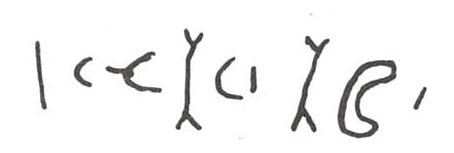 inscription of siglum WH 1417