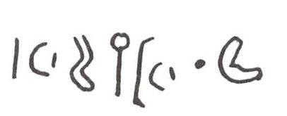 inscription of siglum WH 1462