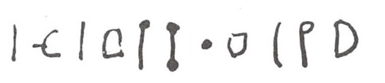 inscription of siglum WH 1505