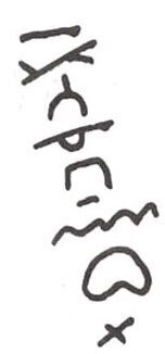 inscription of siglum WH 1621
