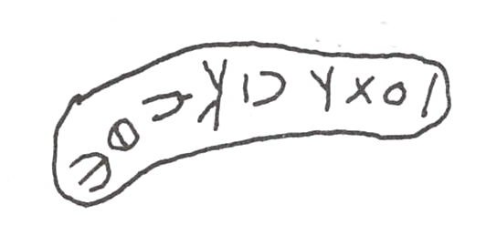 inscription of siglum WH 1732