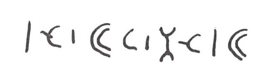 inscription of siglum WH 1789