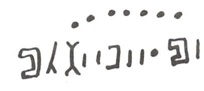 inscription of siglum WH 1810