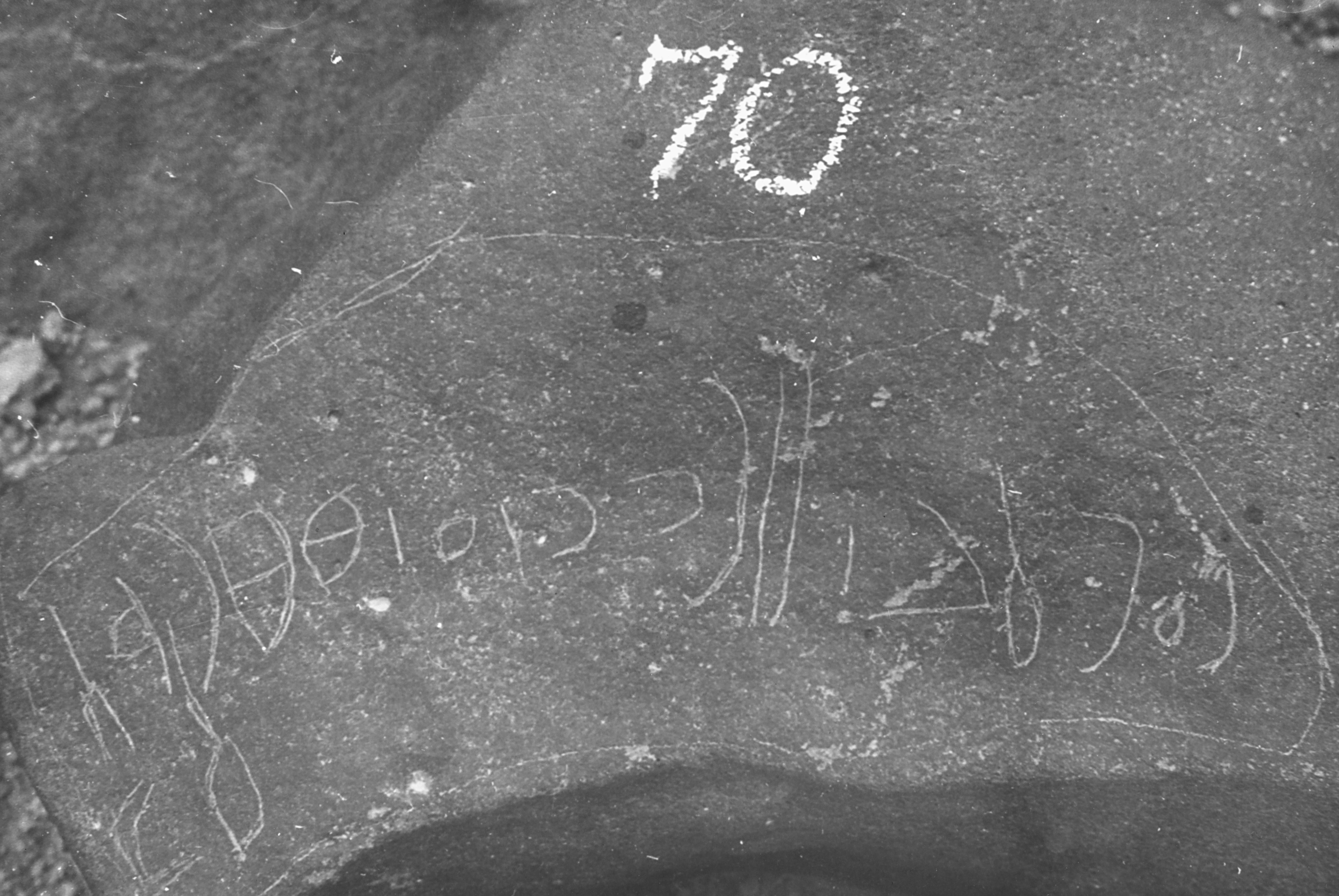 inscription of siglum WH 189