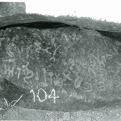 inscription of siglum WH 191