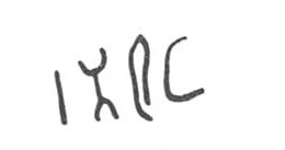 inscription of siglum WH 1985