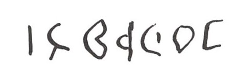 inscription of siglum WH 2056