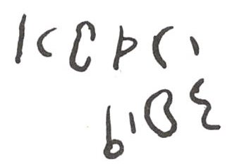 inscription of siglum WH 2118