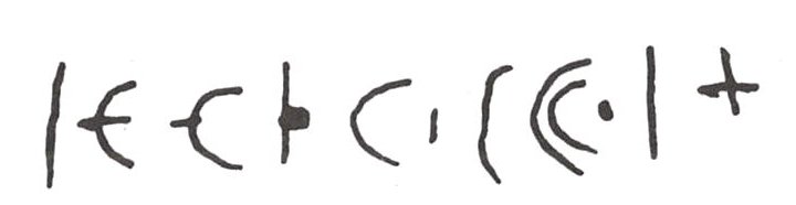 inscription of siglum WH 2288