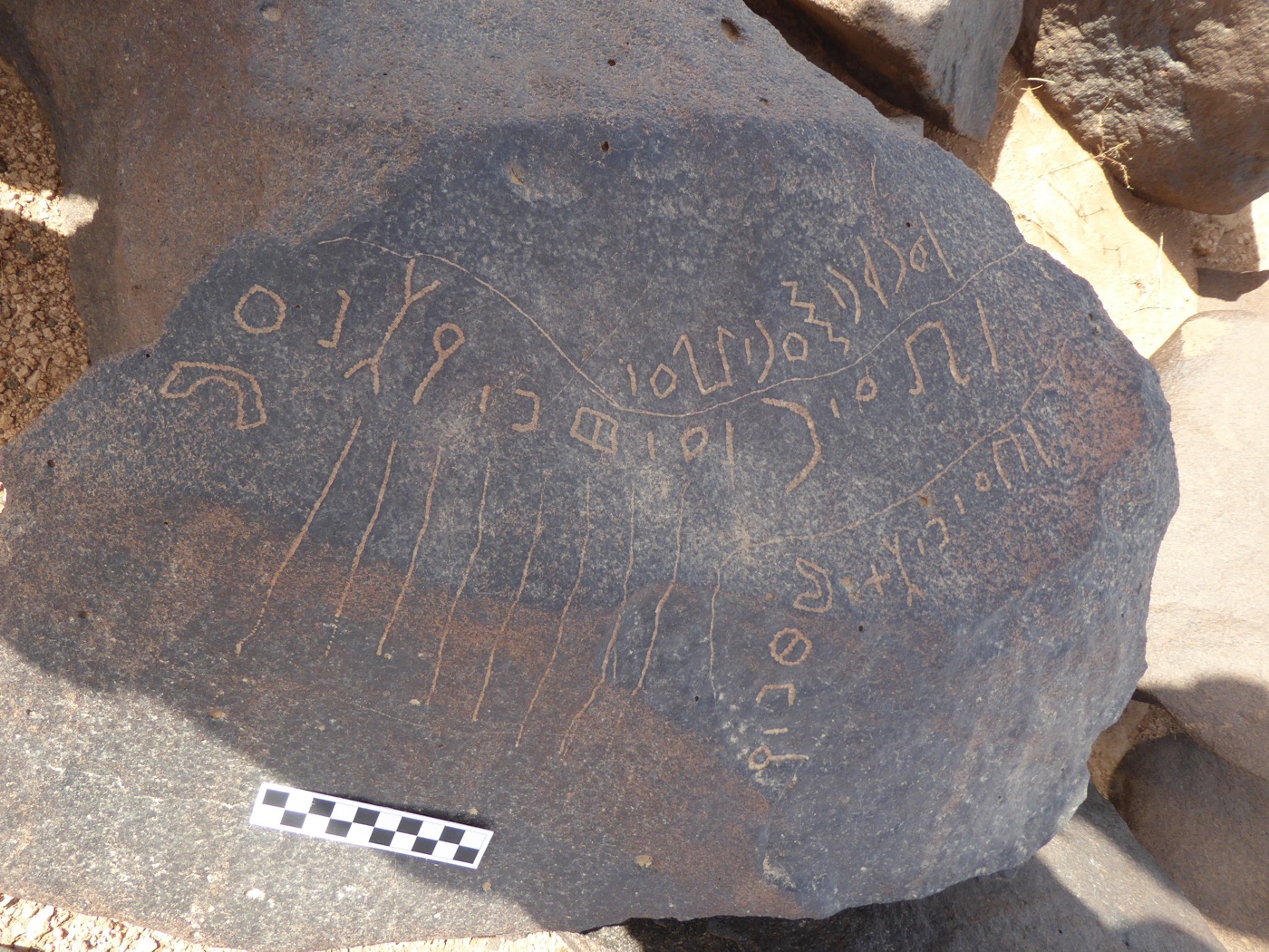 inscription of siglum WH 240