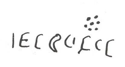 inscription of siglum WH 2514