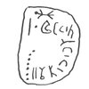 inscription of siglum WH 2518