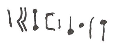 inscription of siglum WH 2574