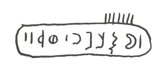 inscription of siglum WH 2682