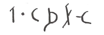 inscription of siglum WH 2689